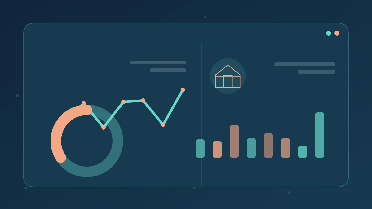 Illustrative performance review dashboard for Rent a Roofing Website for Qualified Contractors