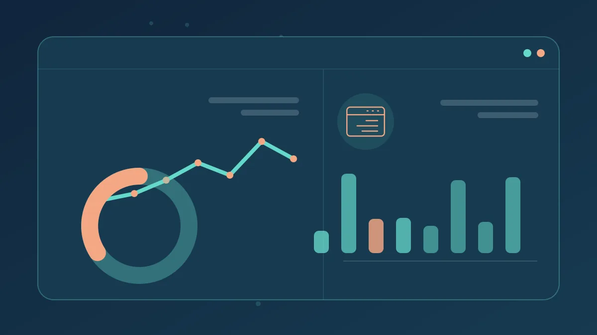 Evidence review | Rent a Website for an Active Service Team Illustrative performance review dashboard for Rent a Website for an Active Service Team